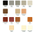 Paleta barw vertic, microchape, texture top PLUS